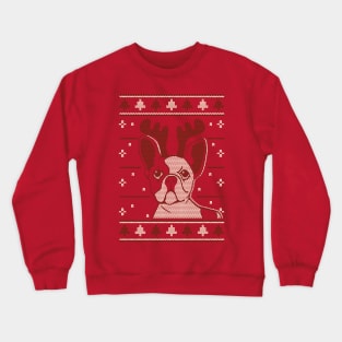 Christmas Pug Crewneck Sweatshirt
